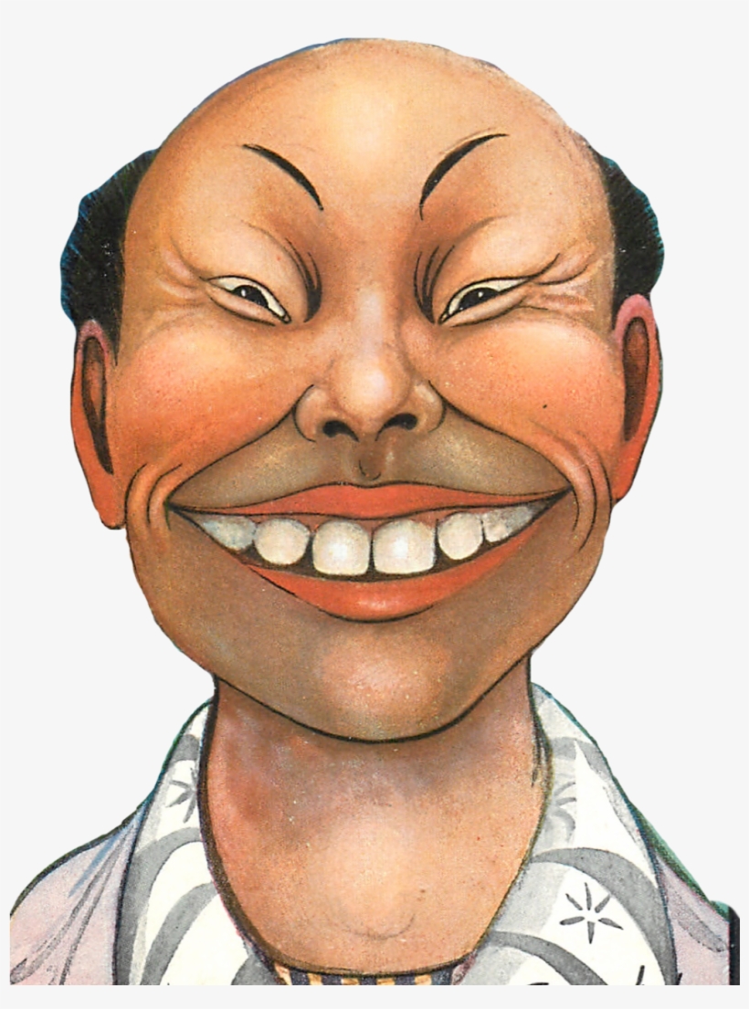 Face Man Smiling Chinese Funny China Scfaceemoji Freeto - Illustration.