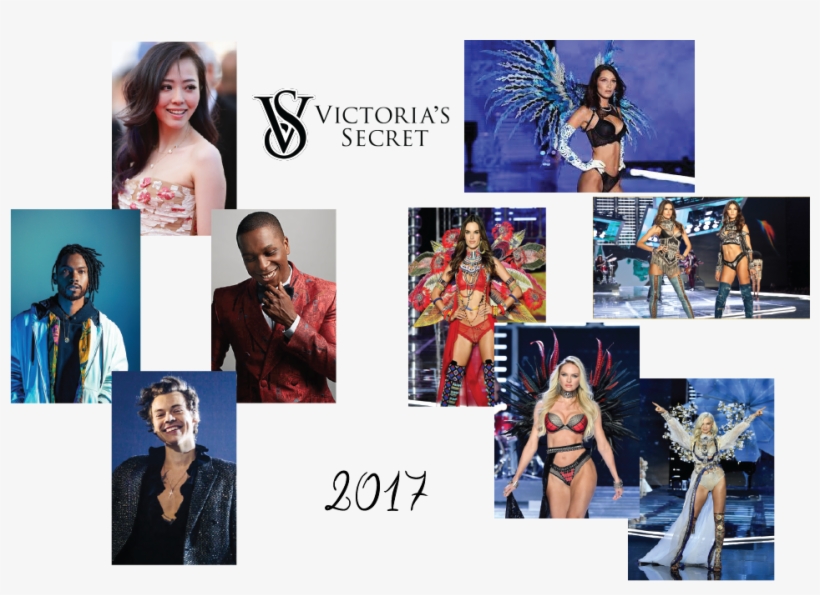 In 2017, Harry Styles, Miguel, Leslie Odom Jr - Victoria Secret, transparent png #8998257