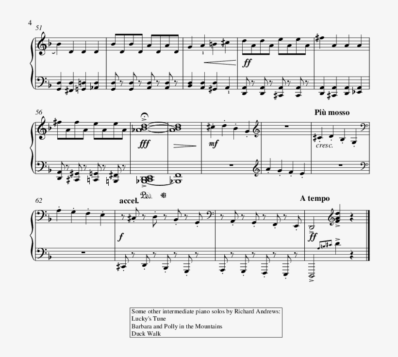 Tug Of War Thumbnail - Sheet Music, transparent png #8998679