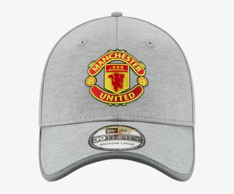 Manchester United New Era 3930 Jersey Marl Sp19 Grey - Manchester United, transparent png #8999166