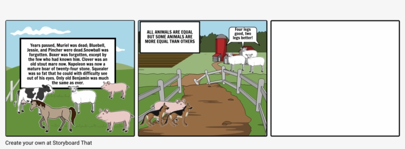 Animal Farm - Cartoon, transparent png #8999234