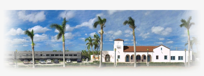 Peter Lorber - Boca Raton Historic Train Station, transparent png #8999852