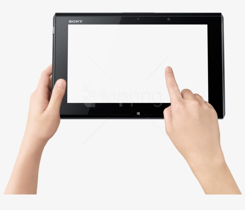Free Png Download Finger Touch Tablet Png Images Background - Tablet Computer, transparent png #8999894