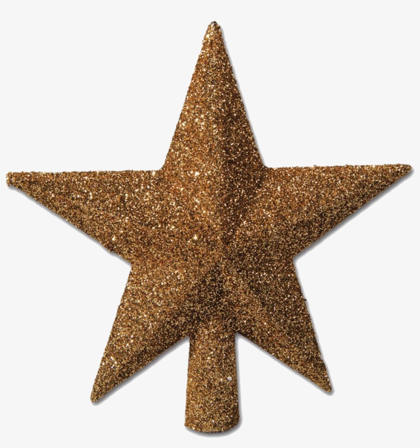 Christmas Gold Star Png Photos - Christmas Tree Star Png, transparent png #90777