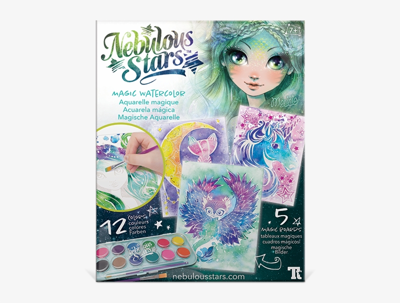 Magic Watercolor Kit - Nebulous Stars Magic Watercolor, transparent png #90817