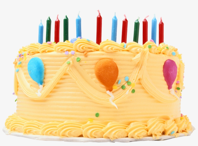 Cake Png Picture - Real Birthday Cake Transparent Background, transparent png #90838