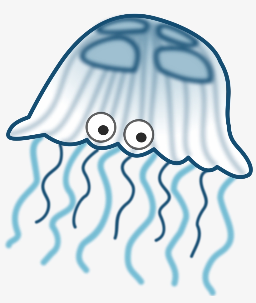 This Free Icons Png Design Of Cartoon Jellyfish, transparent png #91103