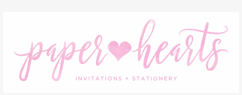 Paper Hearts Invitations - Heart, transparent png #91126