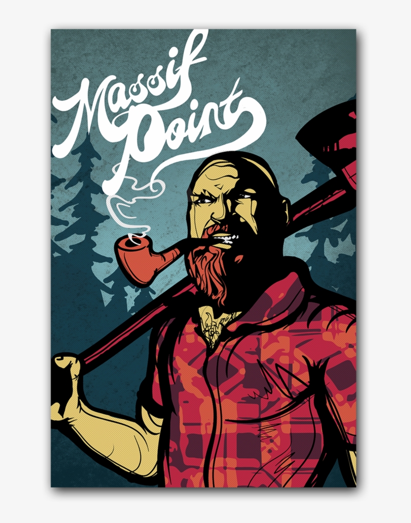 Lumberjack Print, transparent png #91182