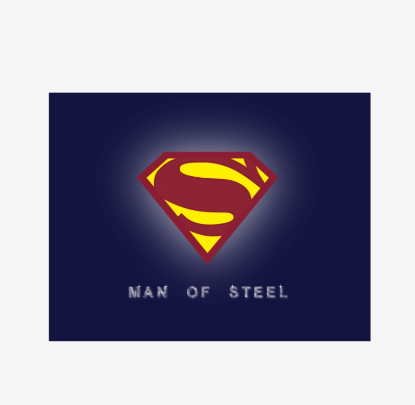 Gallery For Superman Man Of Steel Logo Png - Man Of Steel, transparent png #91206