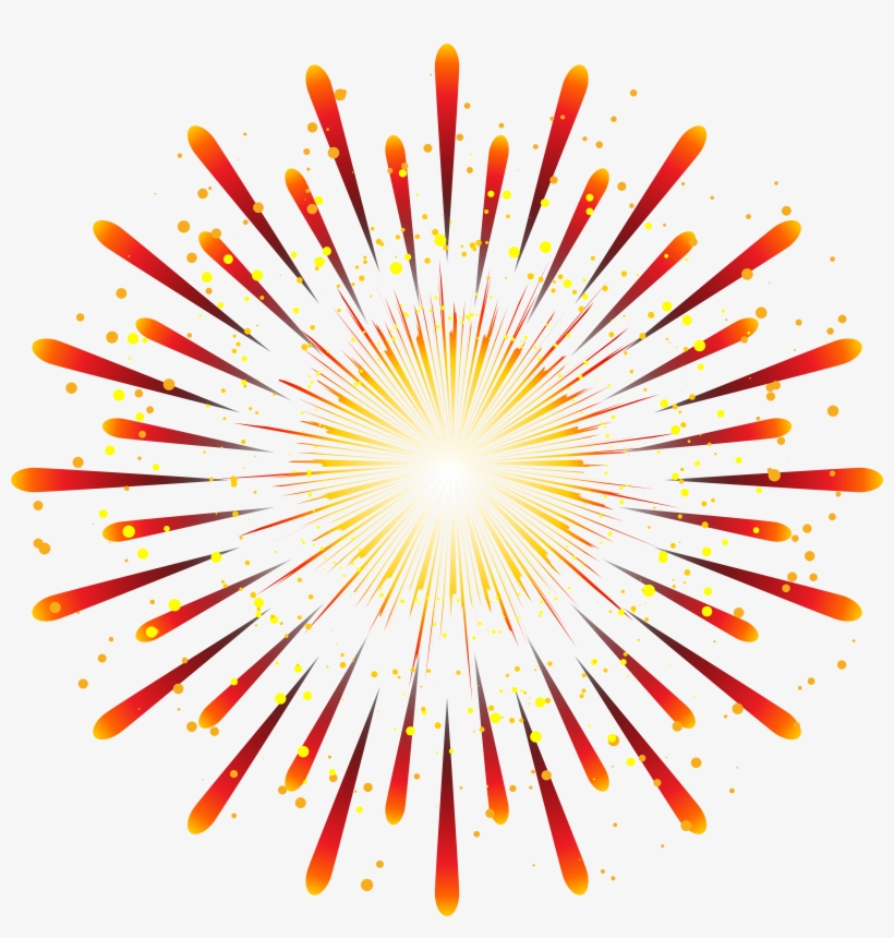 Firework Orange Transparent Png Clip Art Image, transparent png #91318