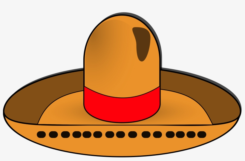 Png Royalty Free Library Clip Art - Sombrero Clipart, transparent png #91928
