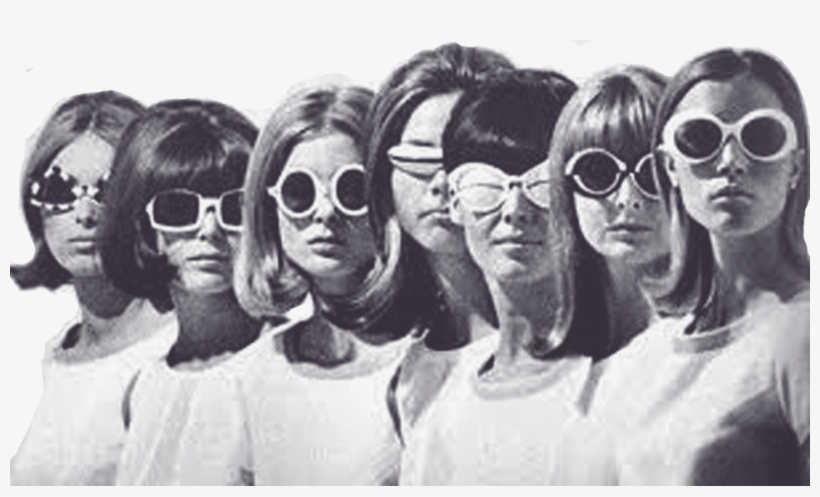 Glasses - 60s Sunglasses Women, transparent png #92010