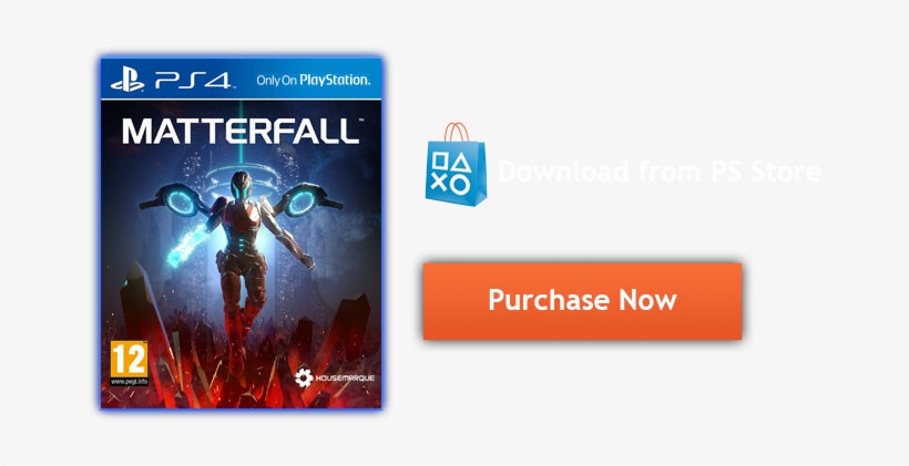 Sony Matterfall - Ps4, transparent png #92052