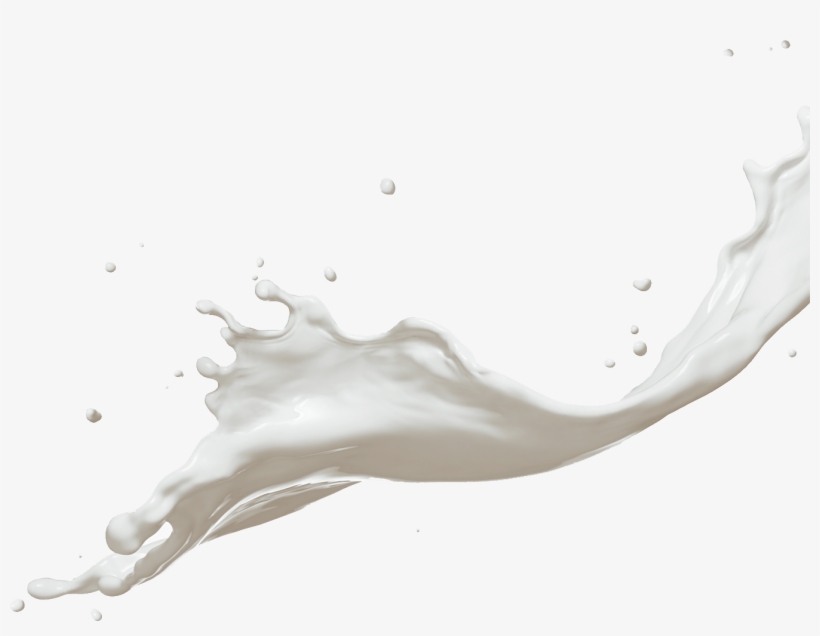 Milk Drop Png - Milk Splash Milk Png, transparent png #92116