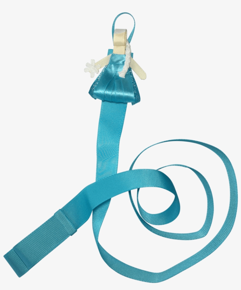 Vector Royalty Free Download Elsa Bow And Artwork - Ponytails And Fairytales, transparent png #92120