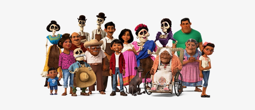 Coco Family Png - Disney Coco Family Transparent, transparent png #92277