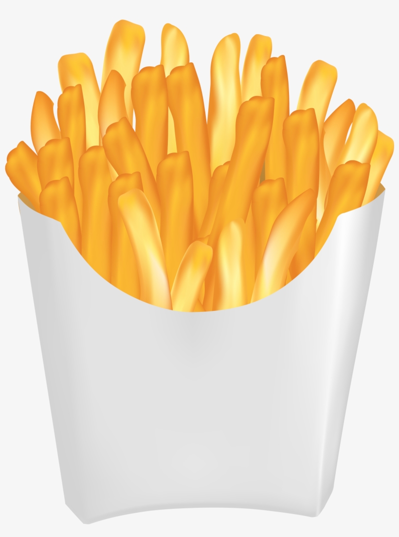 View Full Size - French Fries Png Vector, transparent png #92304