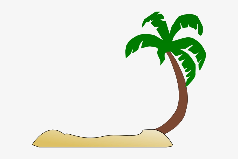 Palm Tree Beach Clipart - Tropical Clip Art, transparent png #92323