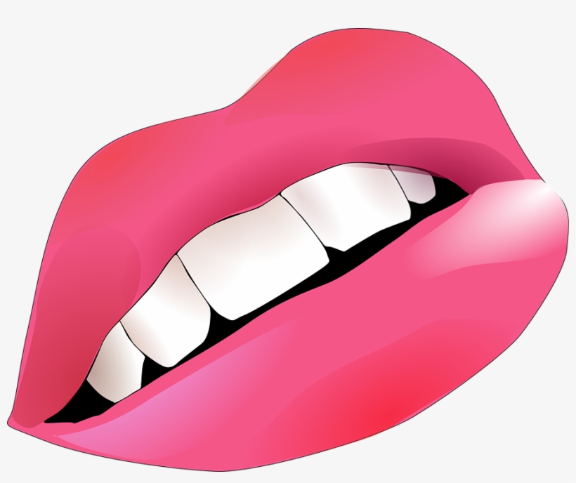 Smiley Computer Icons Lip Kiss Mouth - Lips Animation, transparent png #92326