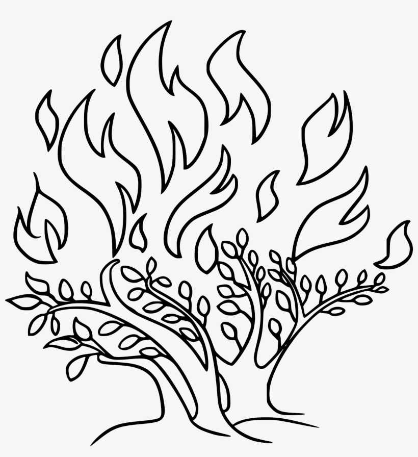 This Free Icons Png Design Of Burning Bush, transparent png #92757
