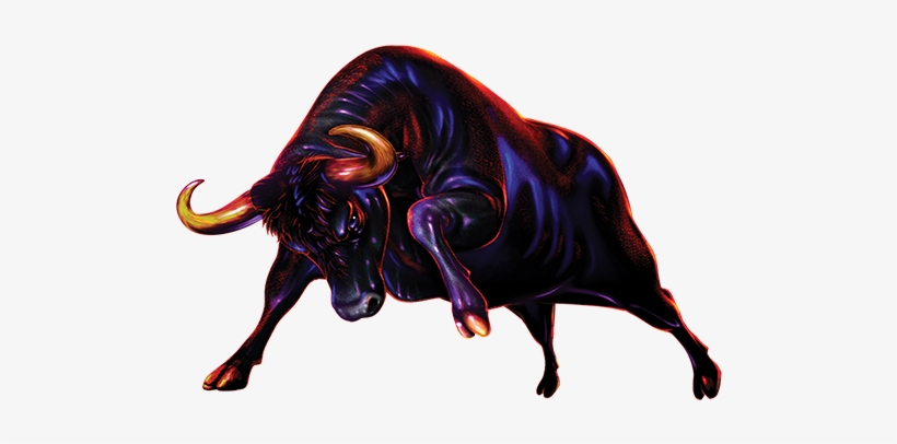 Charging Bull Png Image Free - Charging Bull Png, transparent png #92914