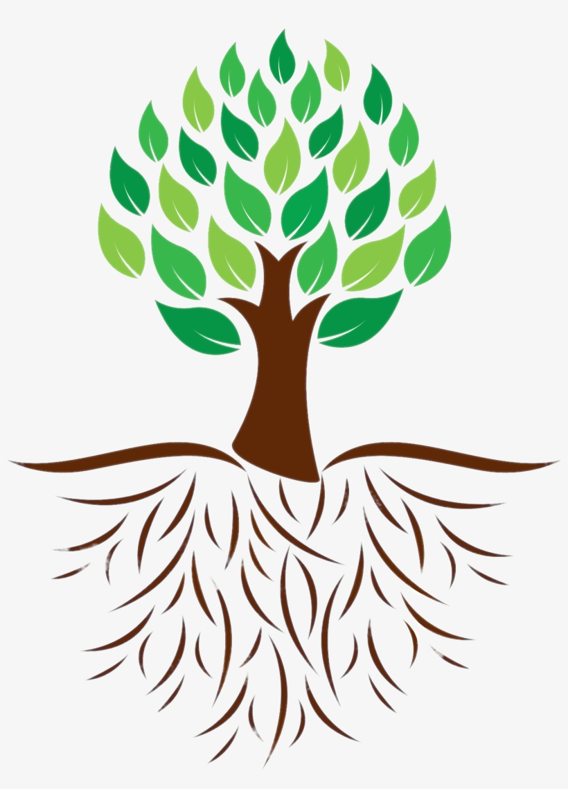 Nature - Tree Clipart With Roots, transparent png #92916