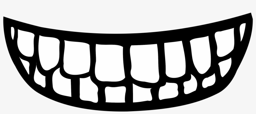 How To Set Use Mouth With Teeth Clipart, transparent png #93088