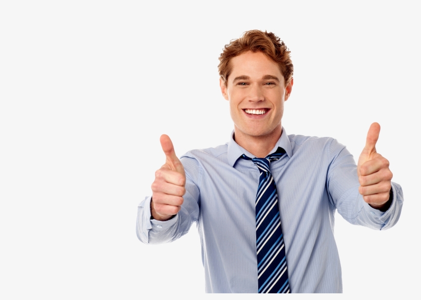 Men Pointing Thumbs Up Png Image - Thumbs Up Png, transparent png #93828