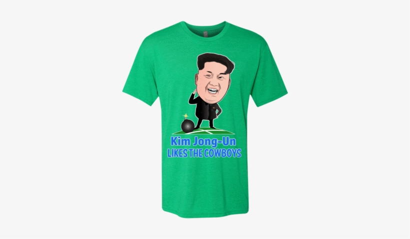 Kim Jong Un Likes The Cowboys Men's Triblend T Shirt - Wholesale Next Level Triblend Crew-envy-xl, transparent png #93829