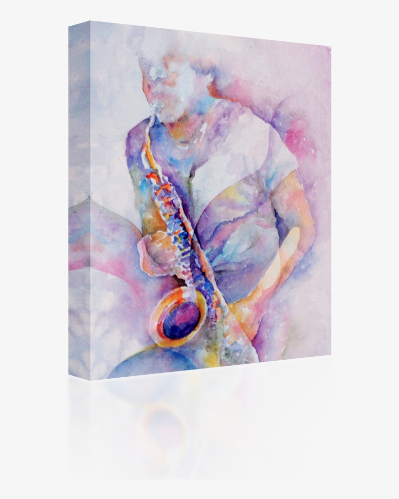 Waves Of Saxophone - Modern Art, transparent png #94014
