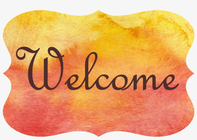 Village Wrought Iron Wel-164 Medium Floral Welcome, transparent png #94104