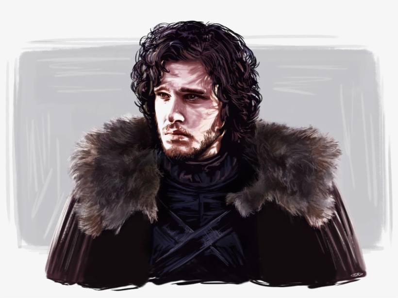 Jon Snow Png Hd Quality - Game Of Thrones Digital Art, transparent png #94774