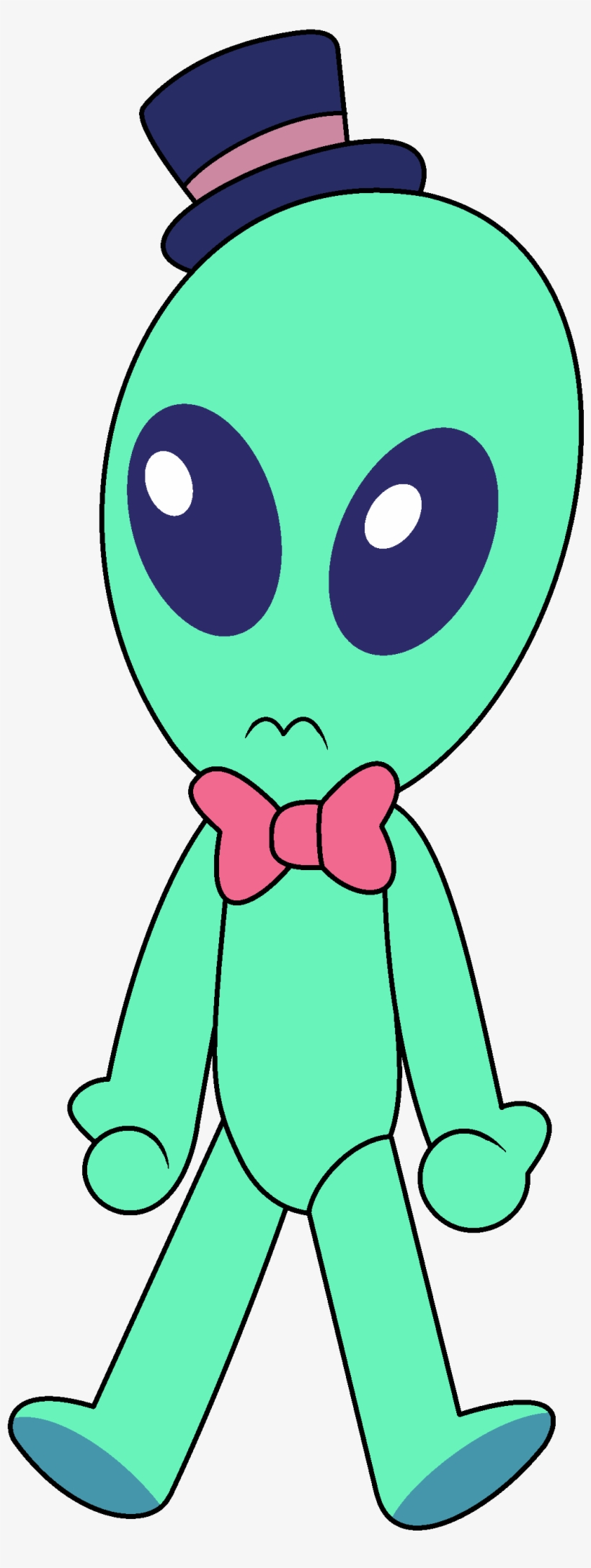 Top Hat Alien - Peridot Steven Universe Alien - Free Transparent PNG ...