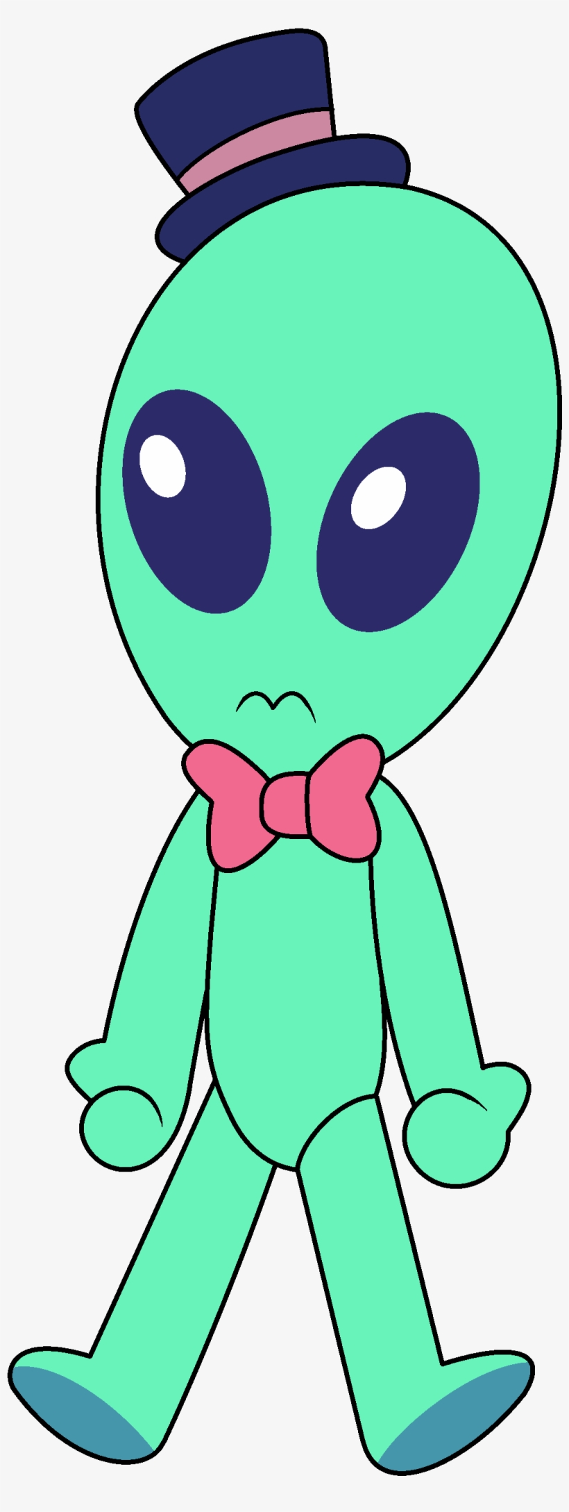 Top Hat Alien - Peridot Steven Universe Alien, transparent png #94826