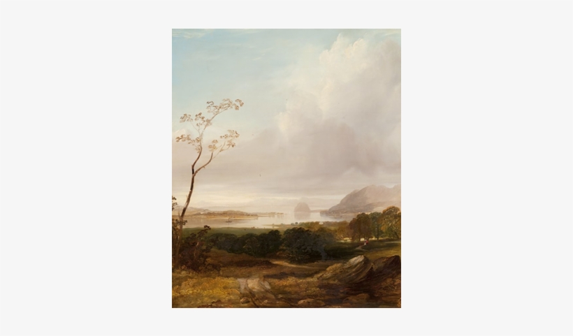 The Clyde Near Dumbarton By Horatio Mcculloch - Painting, transparent png #94877