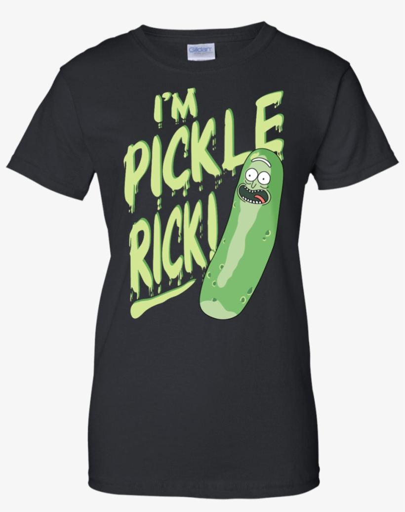I'm Pickle Rick - Just Want To Work In My Garden And Pet My Dog T-shirt, transparent png #95084
