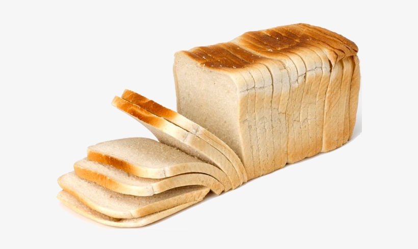 Loaf Of White Sliced Bread - Loaf Of Bread Png, transparent png #95108