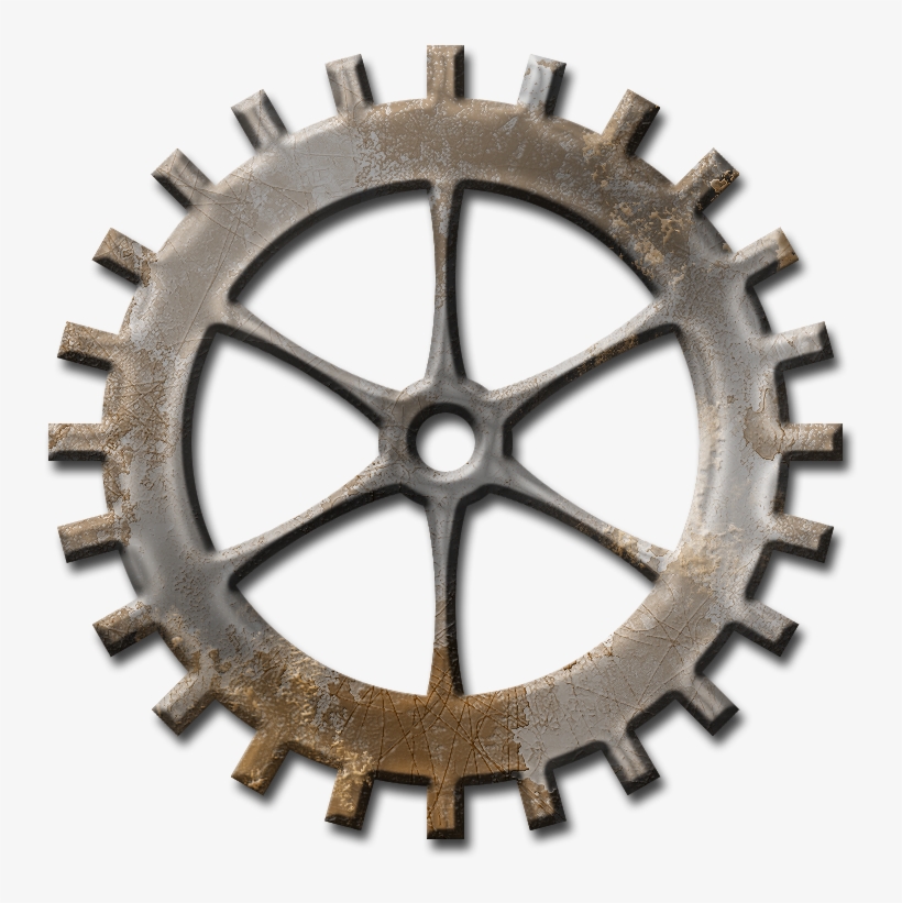 To Download Click On The Picture To Get A Full Size - Clock Gear Logo, transparent png #95379