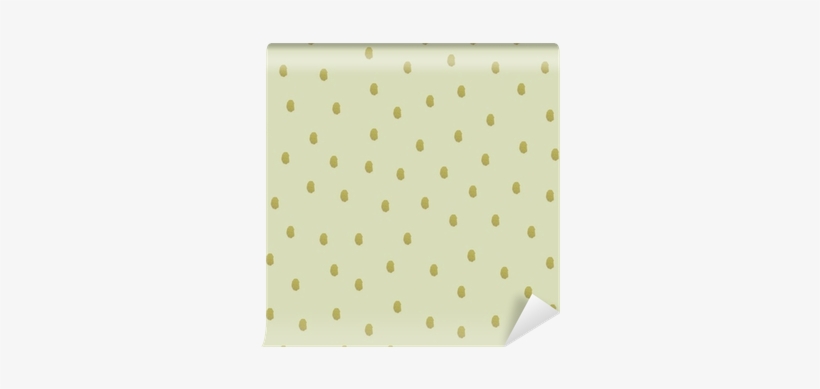 Seamless Background With Shabby Watercolor Dots Wall - Polka Dot, transparent png #95422