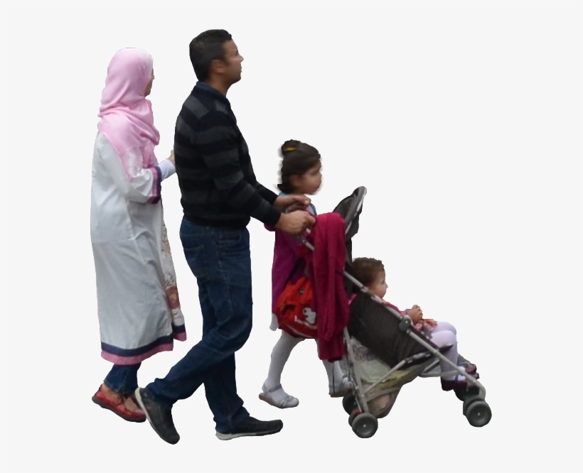 Clipart Resolution 585*585 - Indian People Walking Png, transparent png #95517