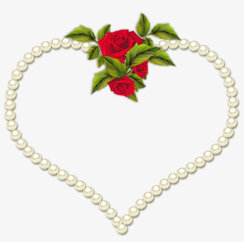 Pearls - Transparent Png Pearls Heart, transparent png #95567
