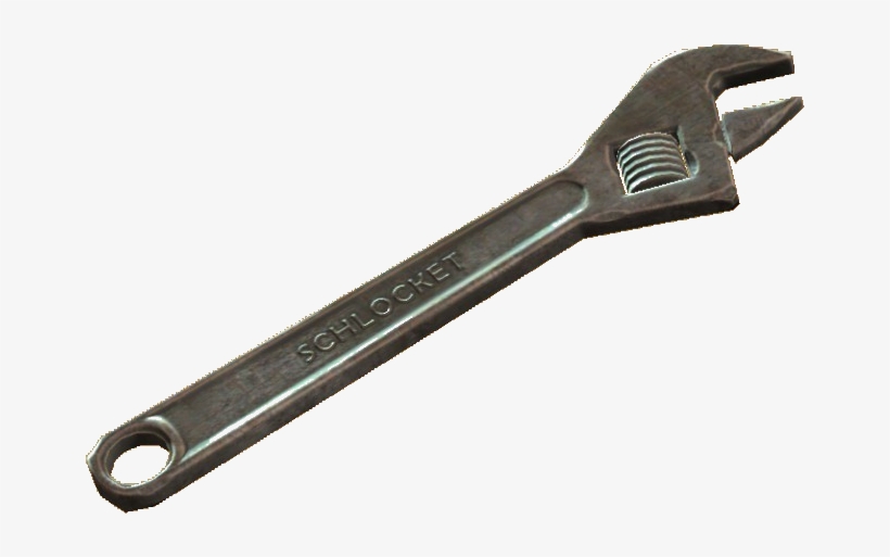 Adjustable Wrench - Wrench Fallout 4, transparent png #95799