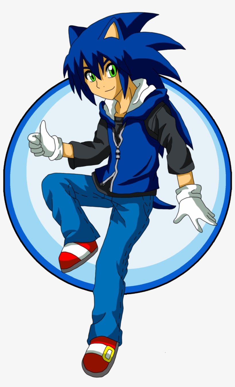 Sonic The Hedgehog Human - Human Sonic The Hedgehog, transparent png #95841