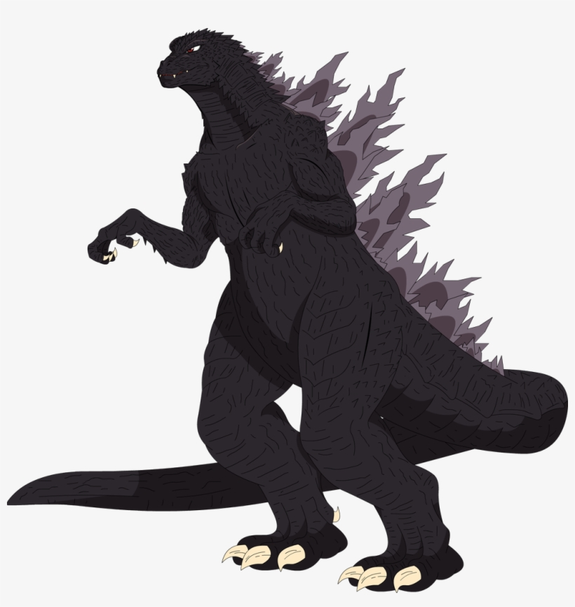 Godzilla Clipart Vector - Godzilla 1954 Clipart, transparent png #95913