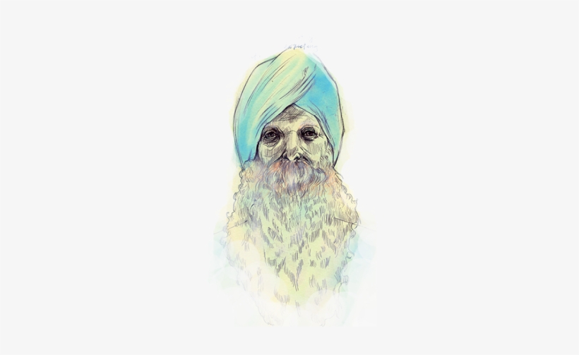 Turban By Becca Barnet - Drawing, transparent png #95941