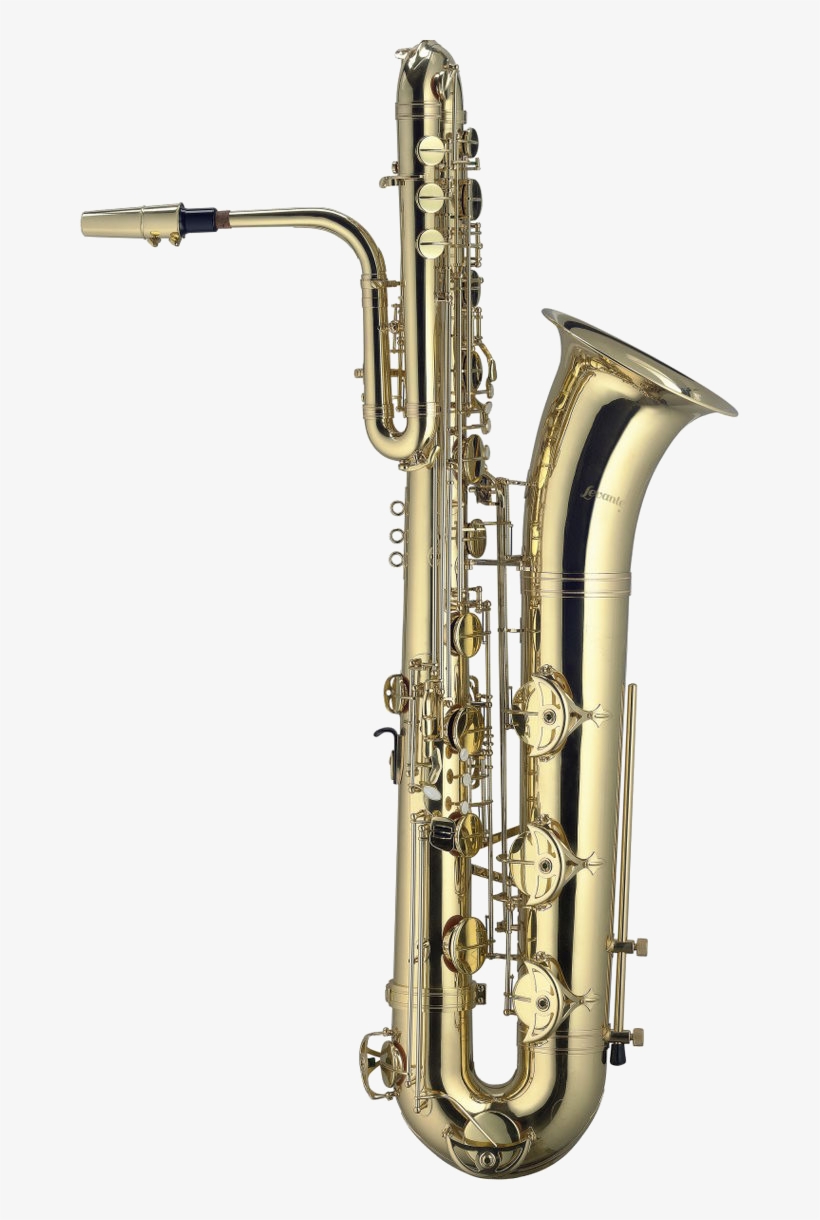 Bass Saxophone - Levante Lv-sb5105 Bbb Bass Saxophone W/ Light Case, transparent png #96002