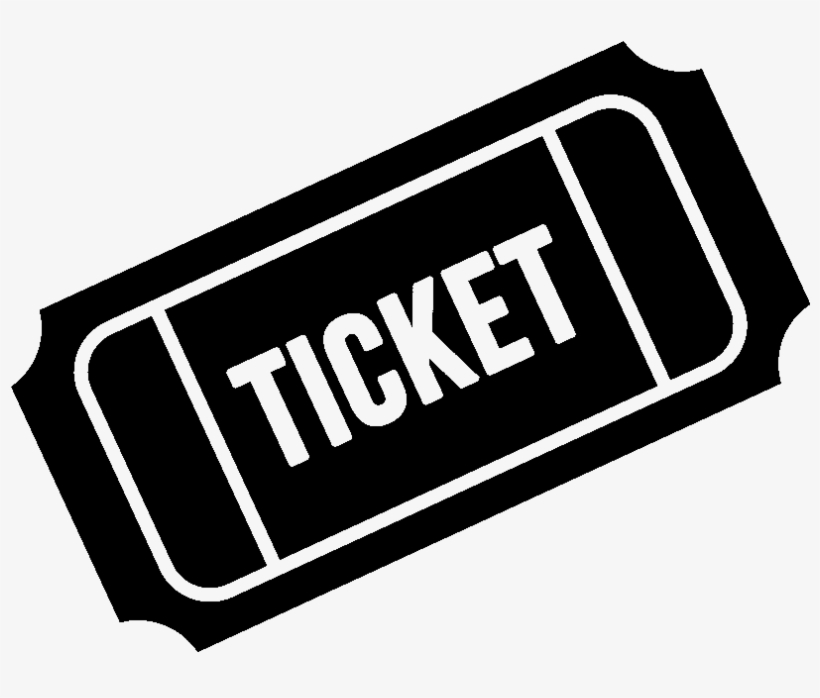 Ticket Png Photo - Ticket Black And White Png - Free Transparent PNG