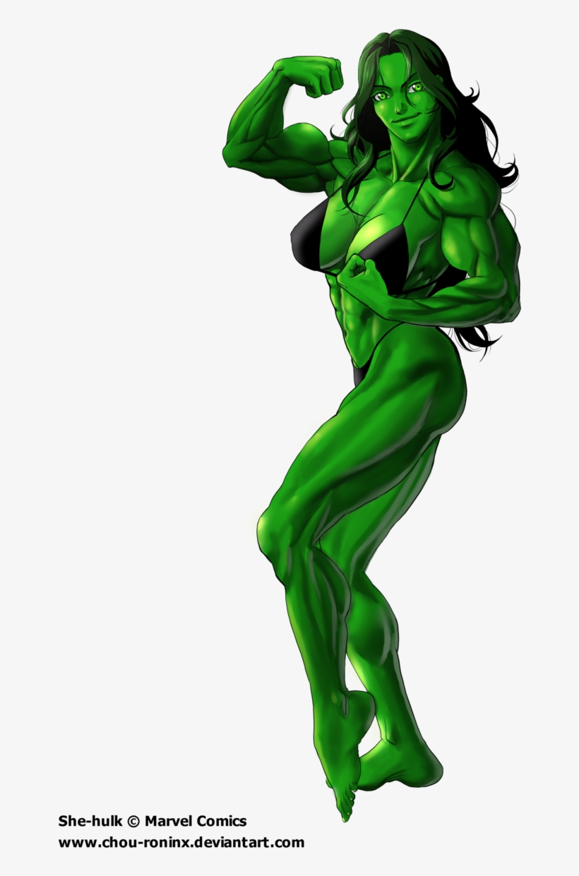 She Hulk Png File - She Hulk Png, transparent png #96590