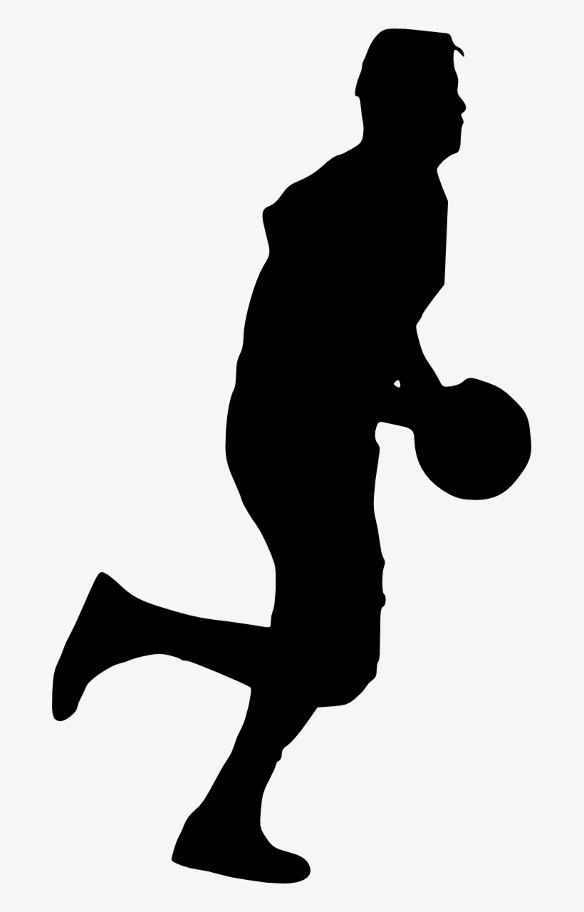 Free Download - Transparent Basketball Silhouette Clipart, transparent png #96612